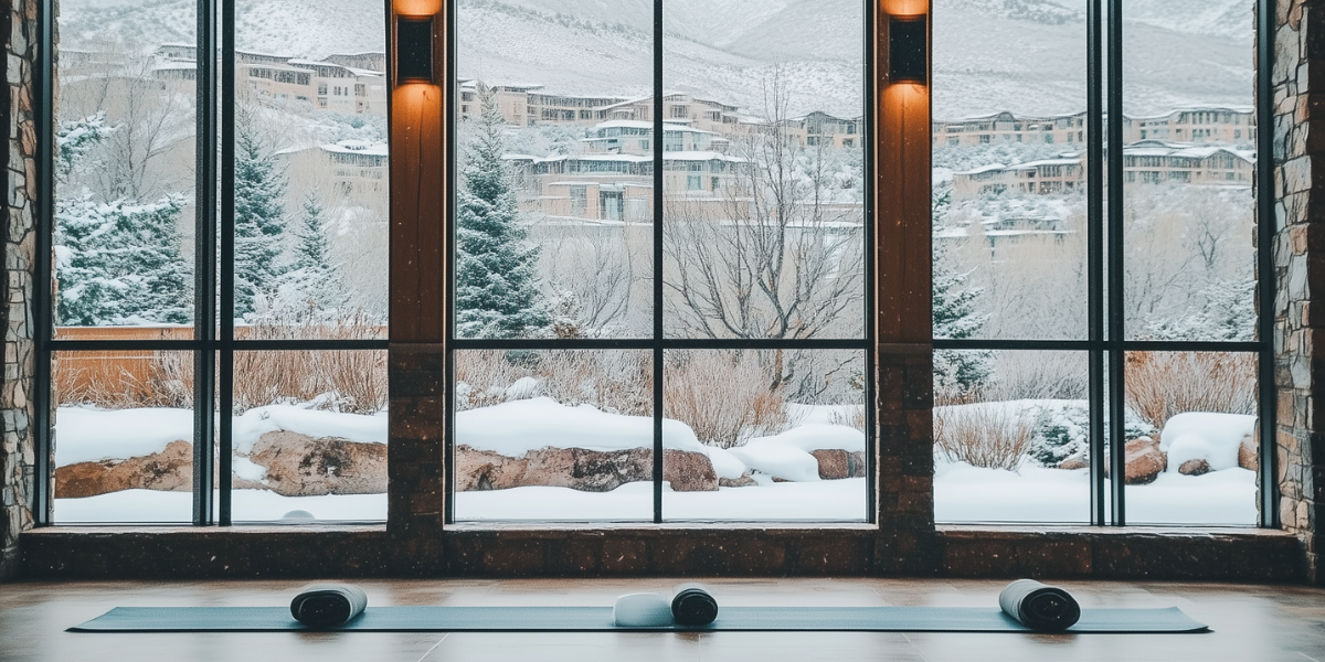 Alpine Zen Retreat: Snow, Serenity, and Adventure